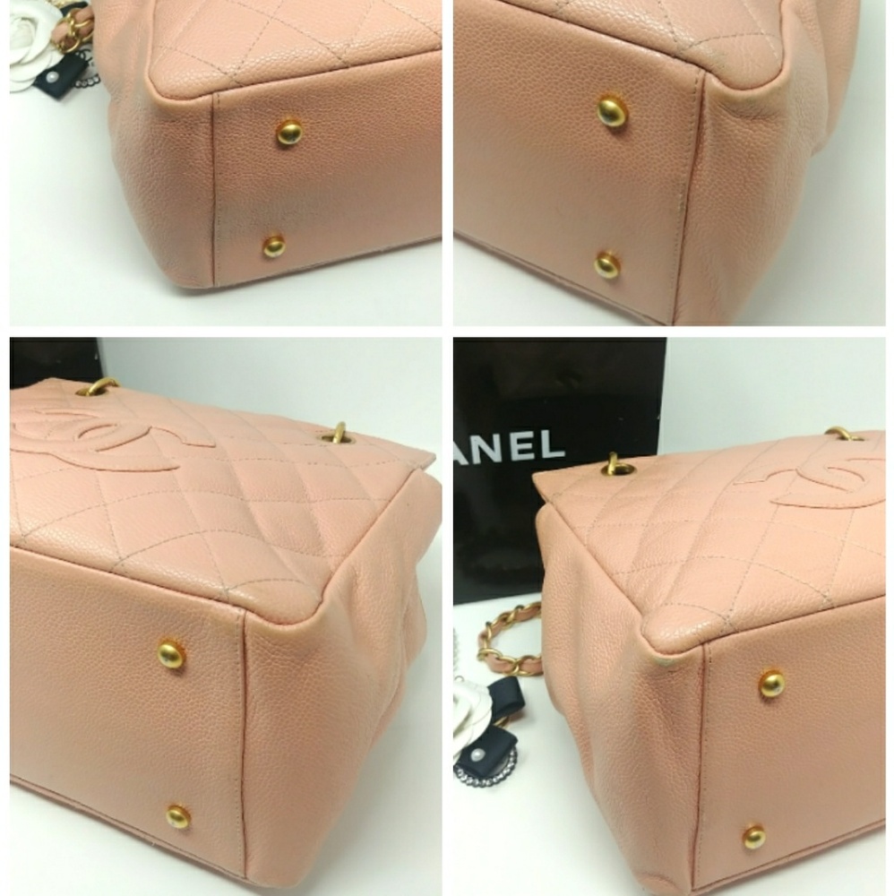 🎉HPx2🎉CHANEL Pink Caviar Petite Timeless Tote - Picture 3 of 15